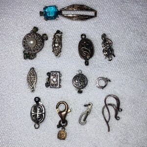 Antique Vintage Jewelry Clasp Collection
